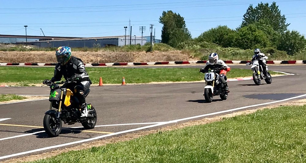 Loren and AJ on the Groms