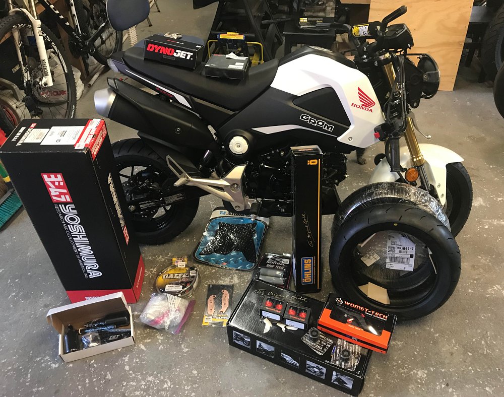 parts for the 21 Grom