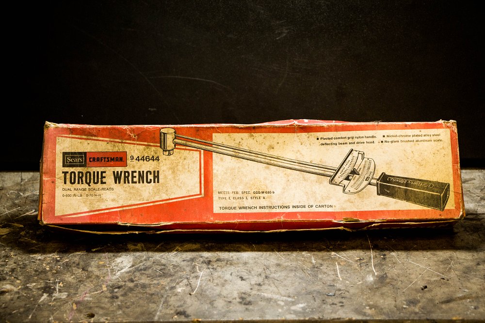Torque wrench box