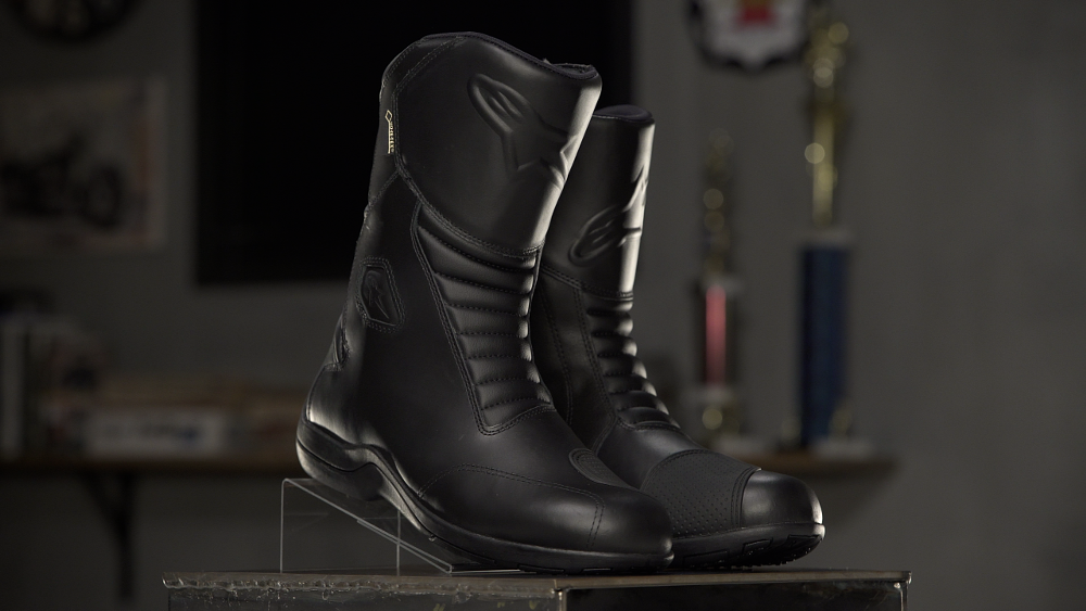 Motorcycle touring boots