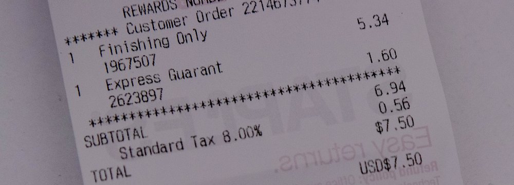 Receipt
