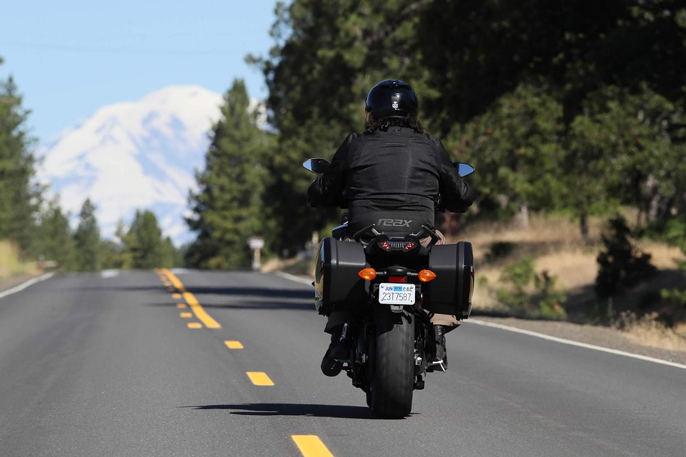 Lem riding off to mountains