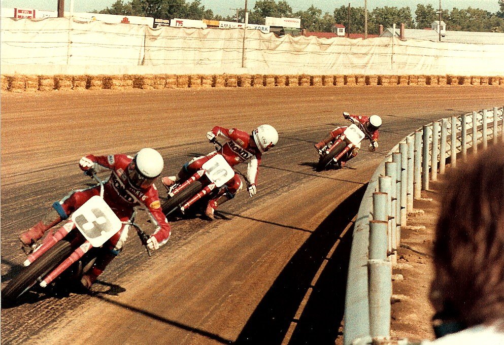 Honda flat-track racing team