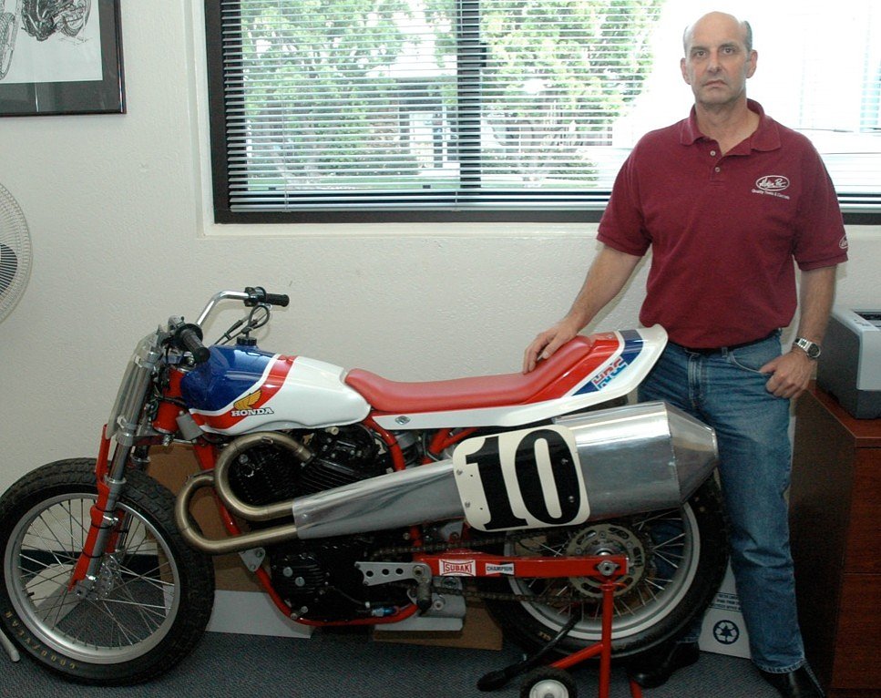 Carter and a Honda RS750