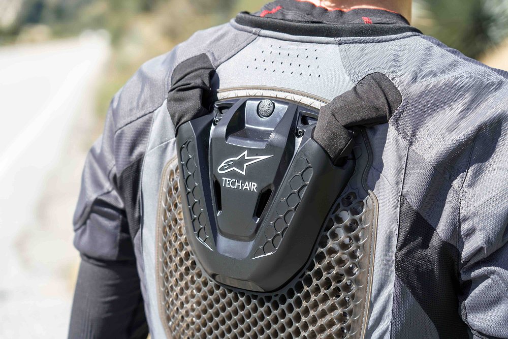 detail of the Tech-Air 5 airbag system from Alpinestars
