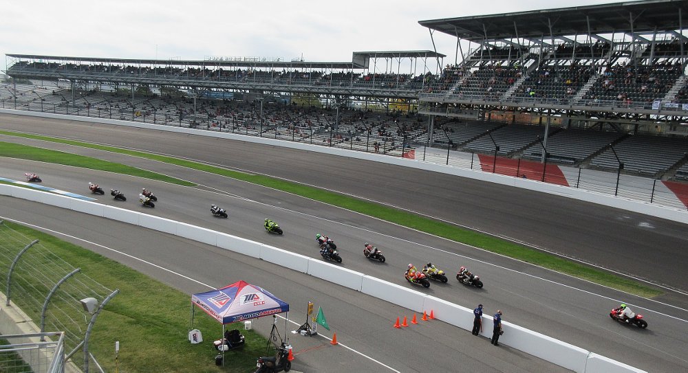 grandstands at Indianapolis Motor Speedway
