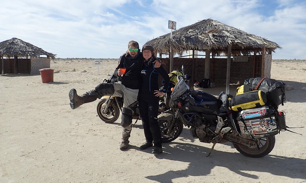 on the beach in Baja California, Mexico