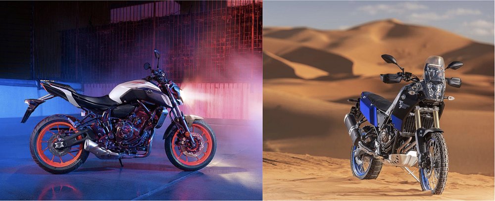 Yamaha MT-07 & Tenere 700