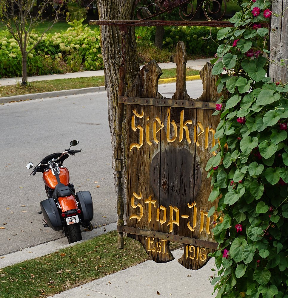 Siebken's Resort sign