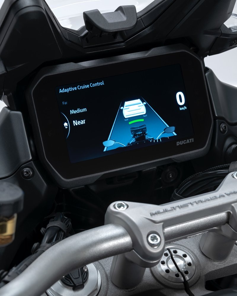 Ducati dash display