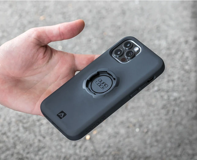 Quad Lock case is very low profile and adds a bit of protection to your smarphone.