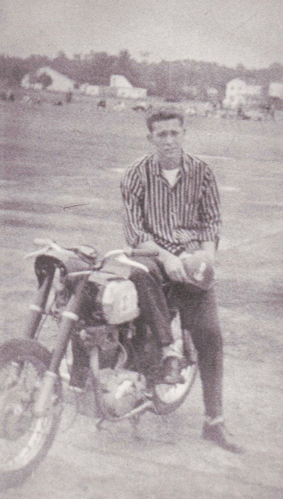 Mike with a Honda Dream