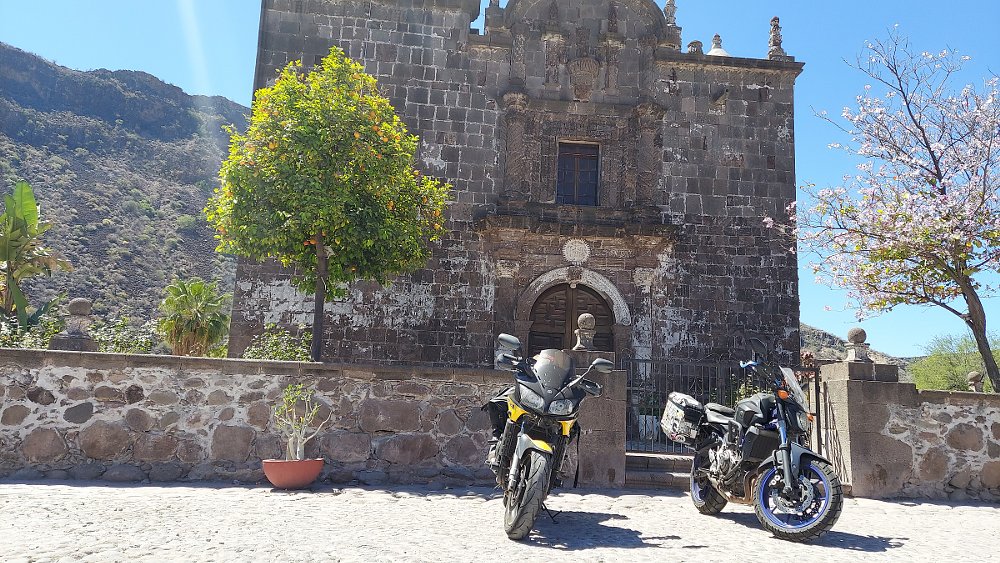 an old church in Mexico