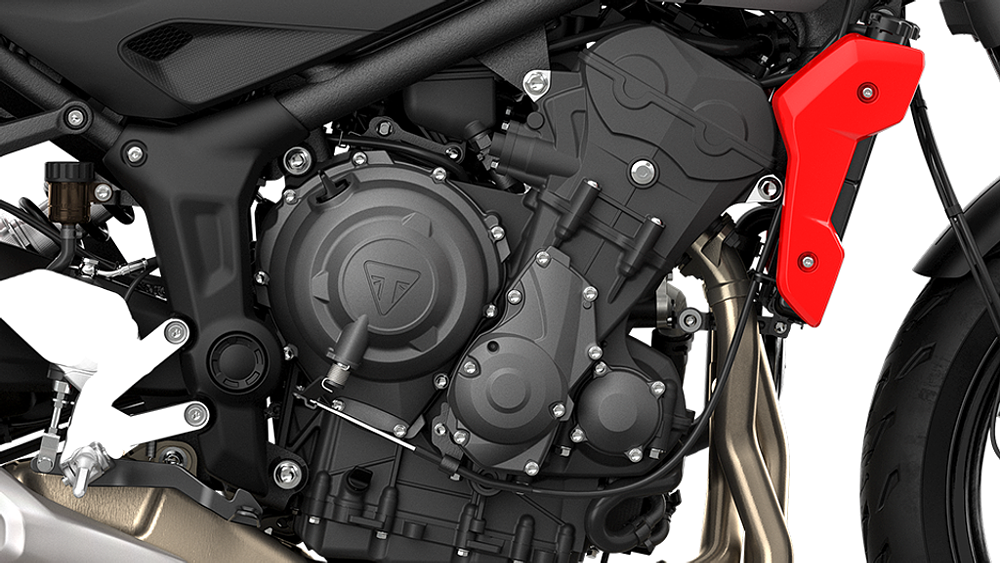 Triumph Trident engine. 