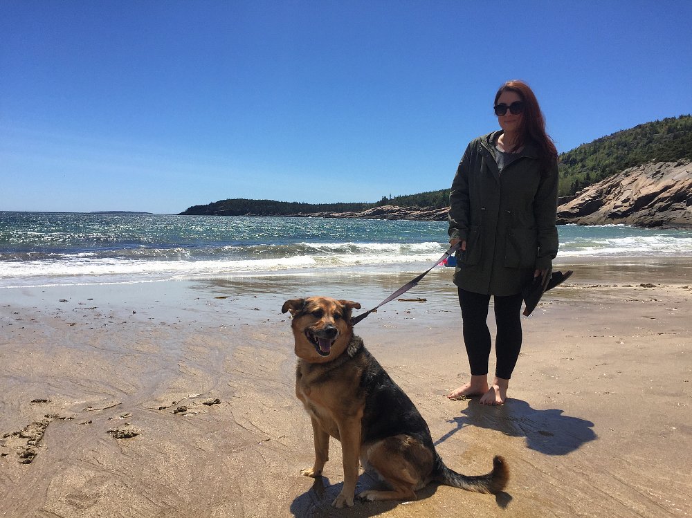 Walks with the wife and dog are the best!