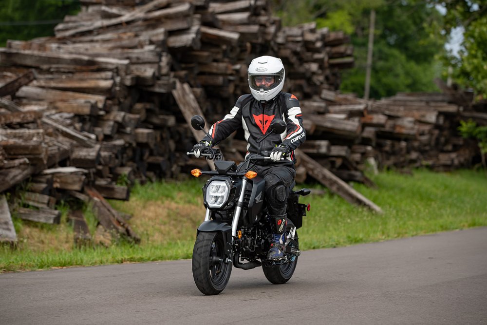 Riding the Grom on the roads in Alabama