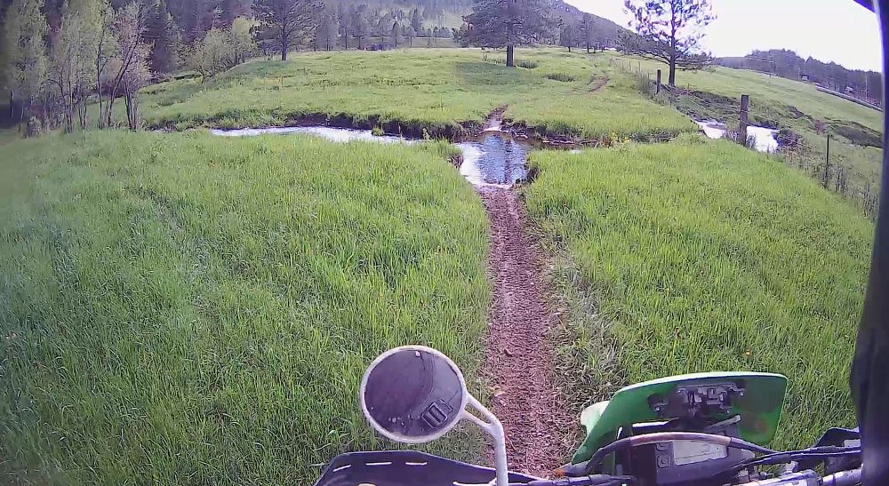 single-track trail