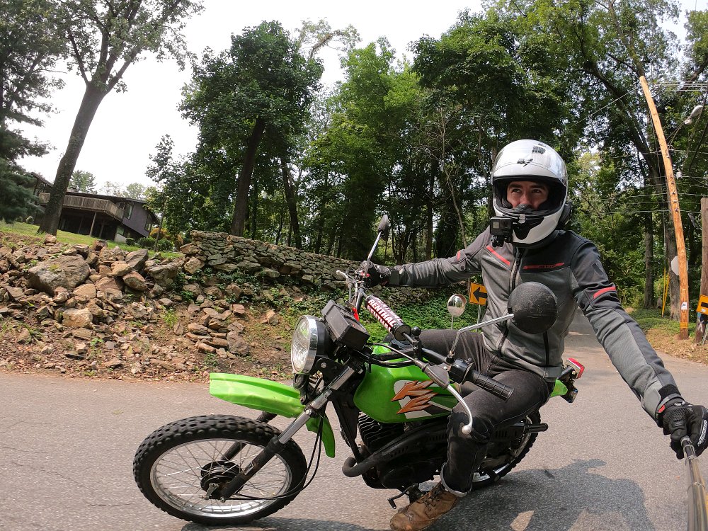The Airwave is one of the lightest and most low profile moto jackets I&rsquo;ve ever ridden in that doesn&rsquo;t completely forego all protection. Selfie by Brandon Wise.