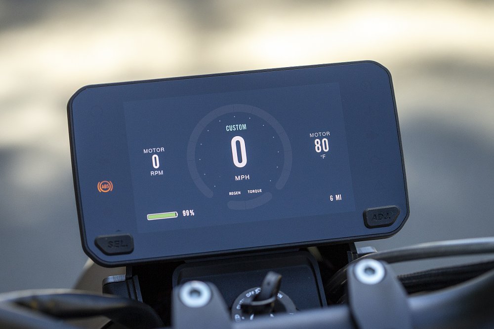 Zero FXE dash