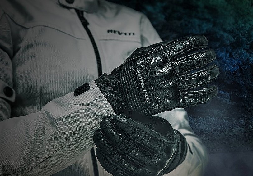 gloves and jacket