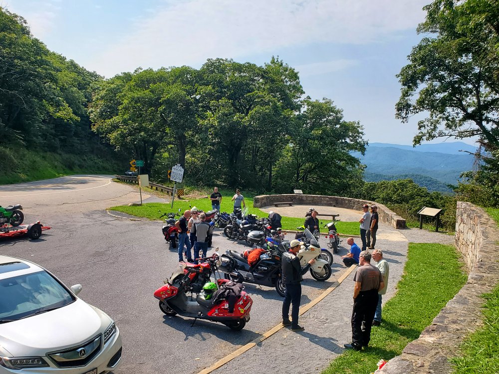 Fort Edward Johnson motorcycle ride