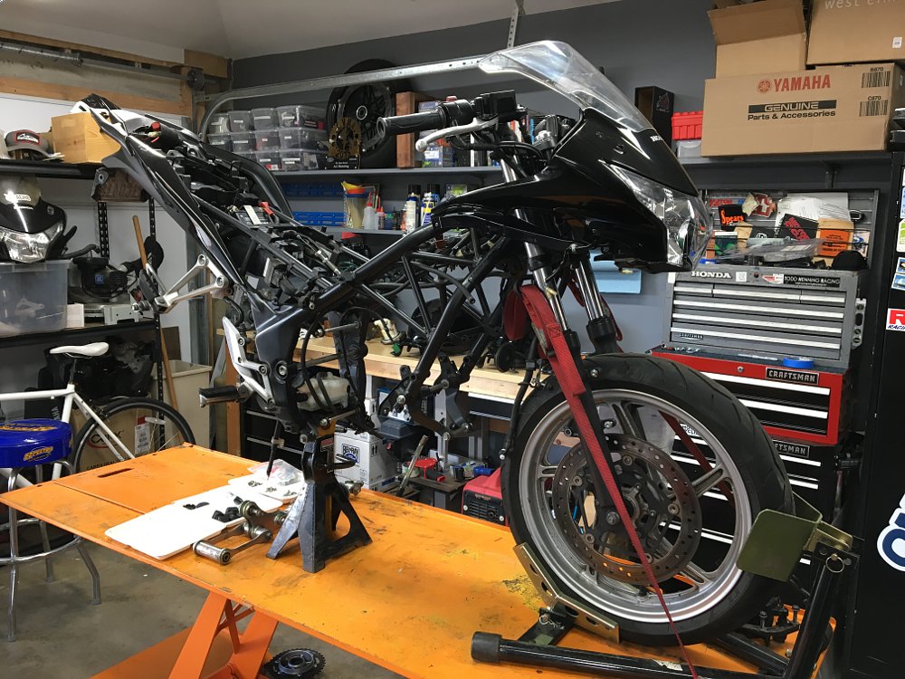 The CBR250R is an excellent beginnner bike! 