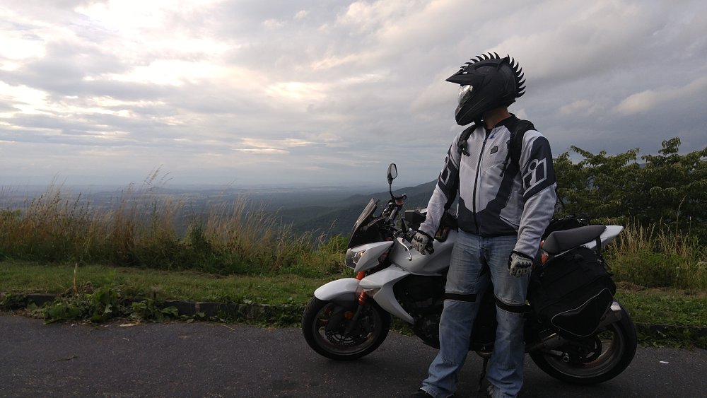 Matt with his Z1000