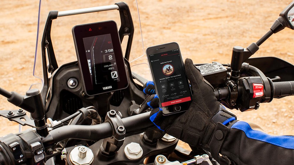 Yamaha Tenere 700 world raid dash