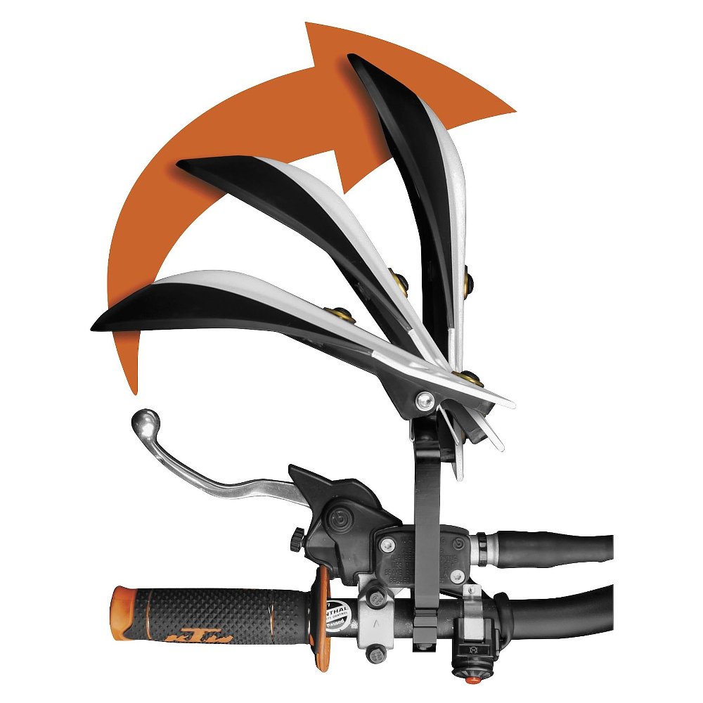 Open ended handguards offer different advantages geared towards MX riders