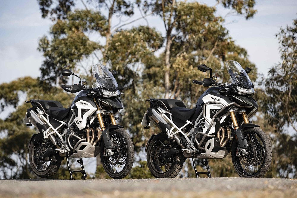 Triumph Tiger 1200 Rally Pro and Rally Explorer