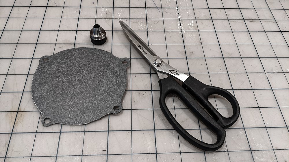 Cutting gasket holes