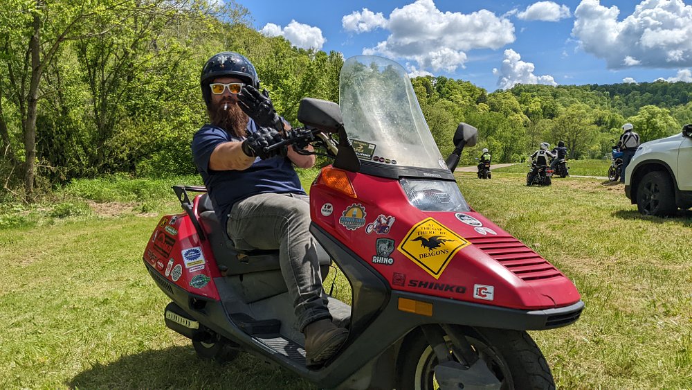 Honda Helix scooter