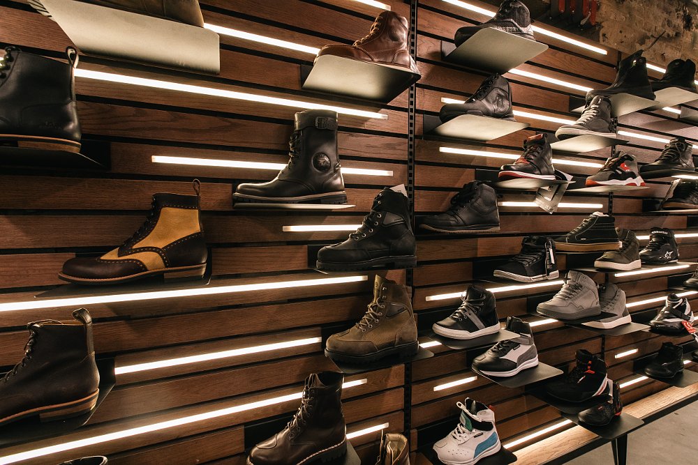 RevZilla boot wall