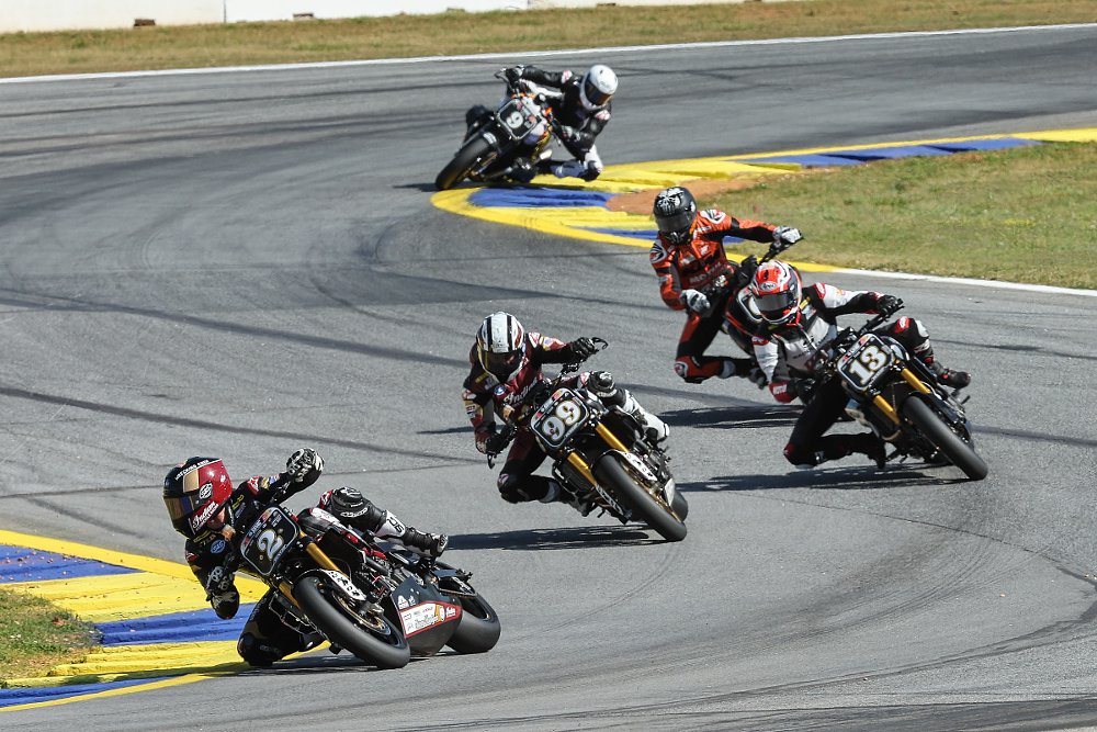 Super Hooligans field racing at Road Atlanta
