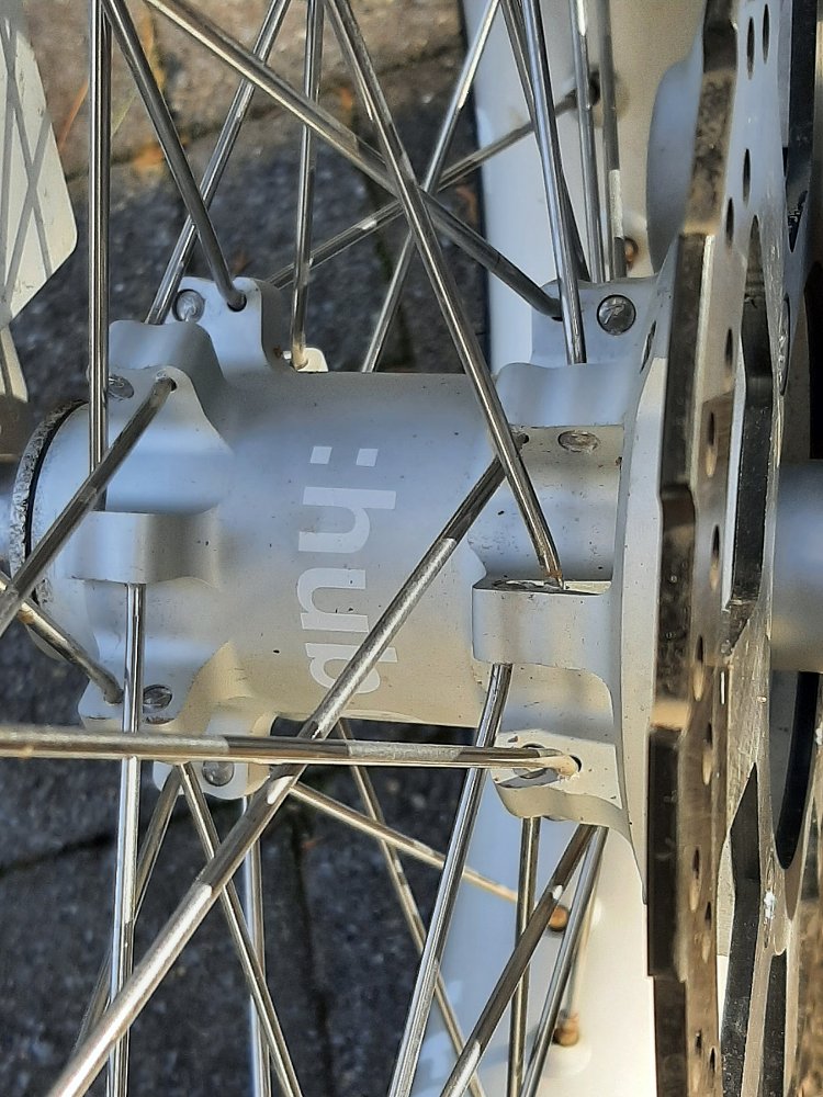 wheel hub on the Cake Osa+