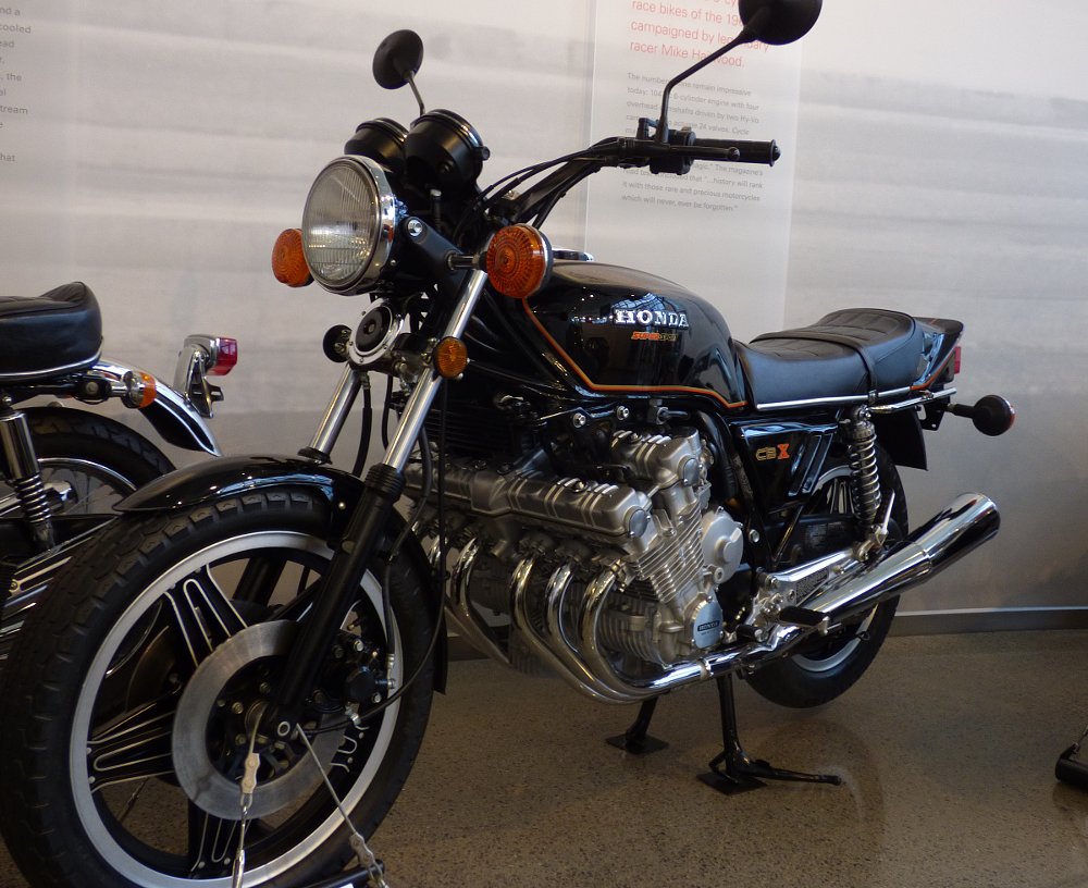 Honda CBX on display