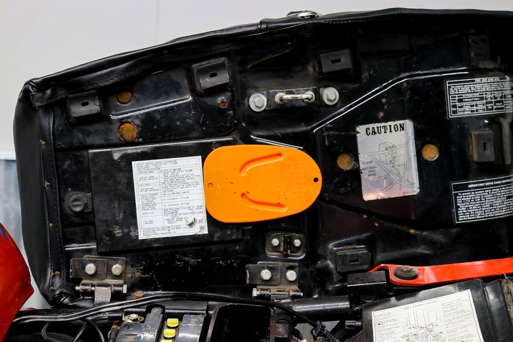 Velcro motorcycle side stand puck