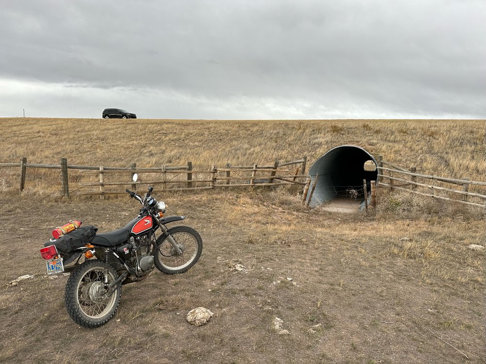 Underpass in Wyoming. 