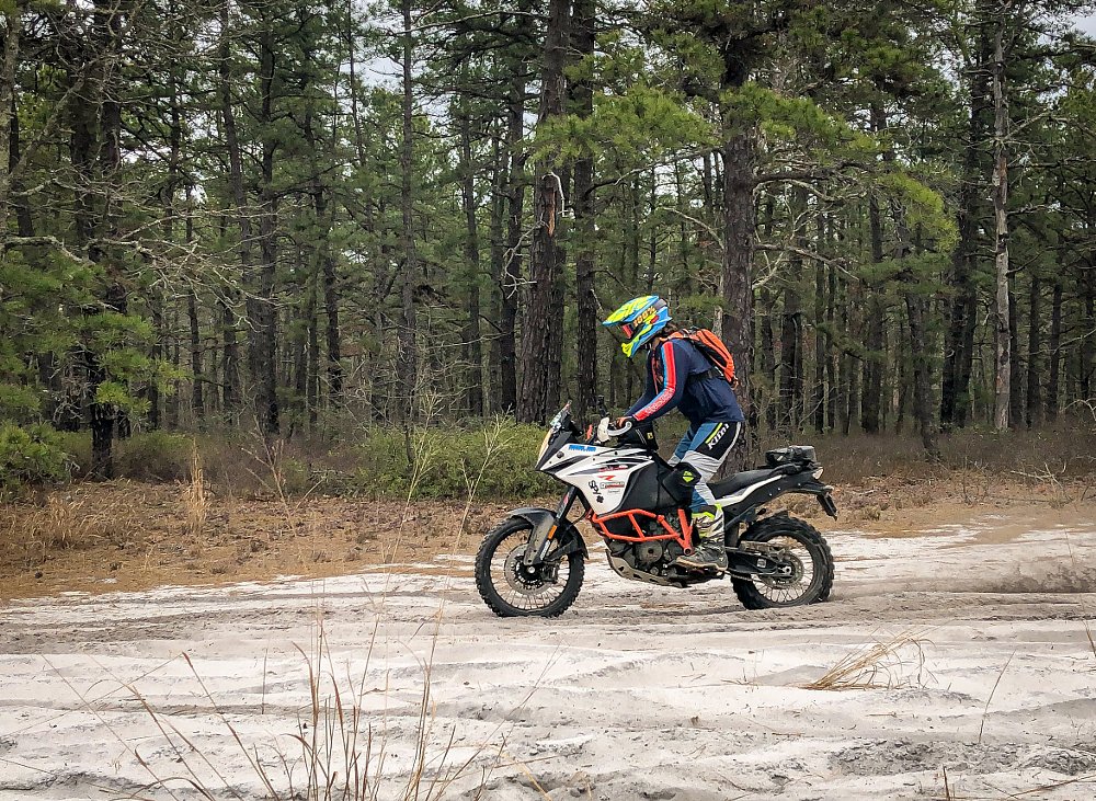Spurgeon Dunbar and KTM 1090 Adventure R