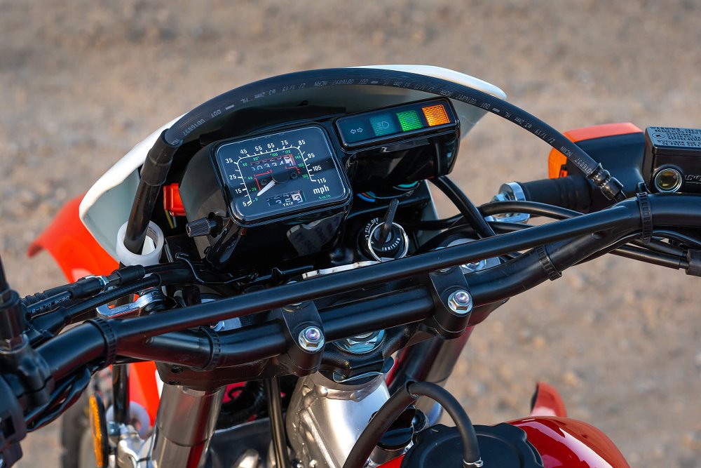 Honda XR650L dash