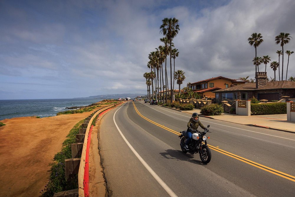 riding along the beach