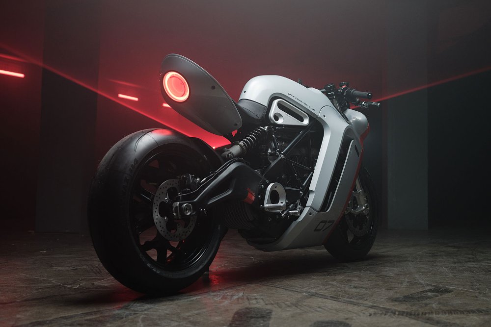 rear view of the Zero SR-X concept