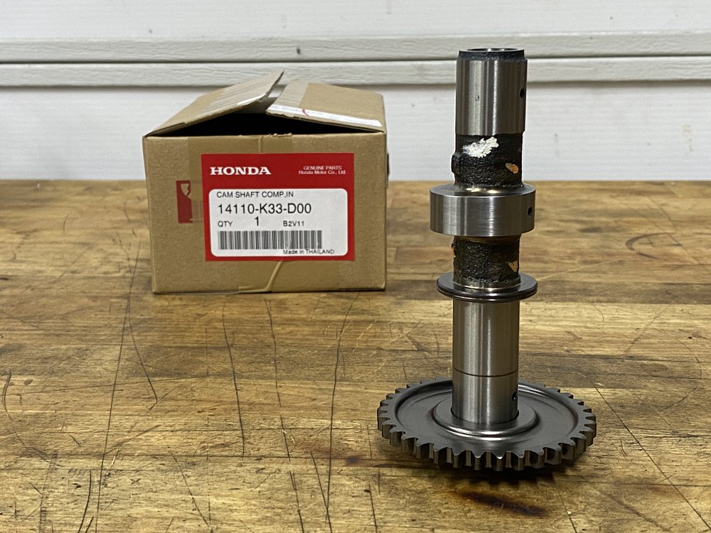 CBR300R camshaft for the CRF300L