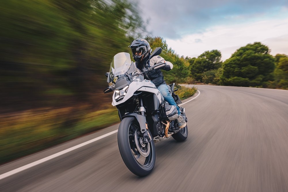 BMW R 1300 GS on the road