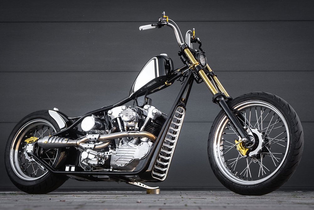 studio photo of the chopper