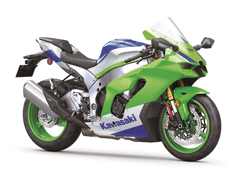 40th anniversary Kawasaki ZX-10R studio photo