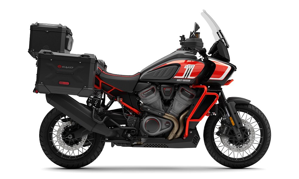 studio photo of the Harley-Davidson CVO Pan America