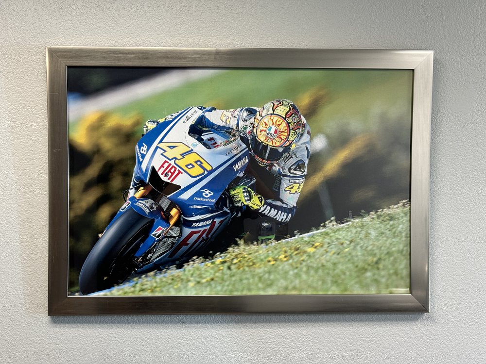 Frame poster of Valentino Rossi