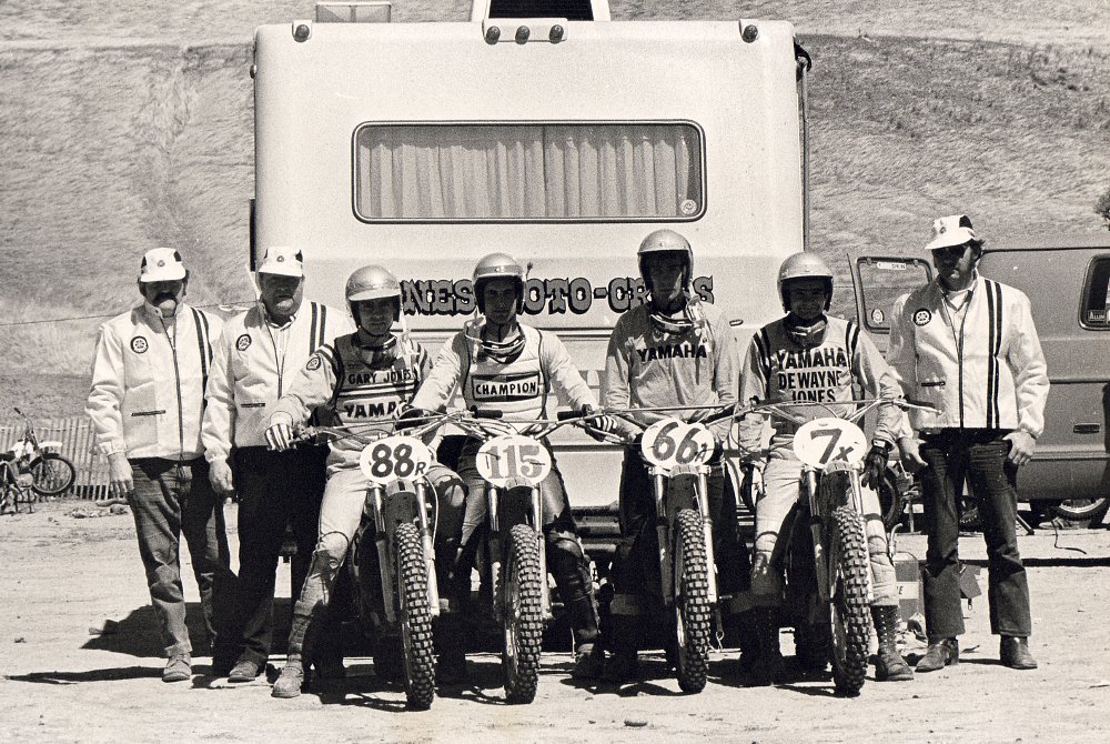 1972 Inter-Am Yamaha team. 