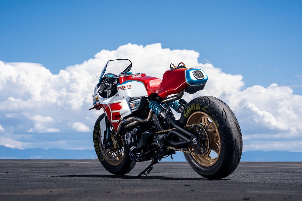 rear view of the Always Something custom